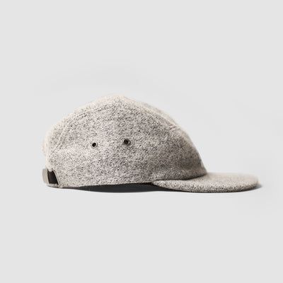 5 Panel - Charcoal Marl Wool