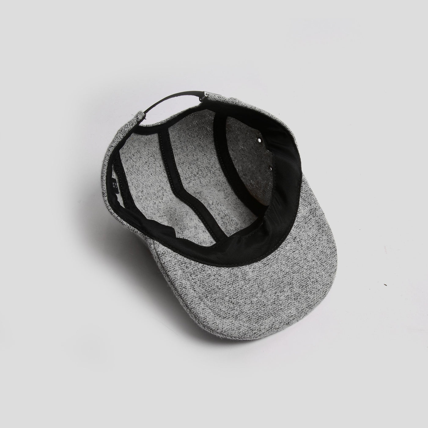 5 Panel - Charcoal Marl Wool