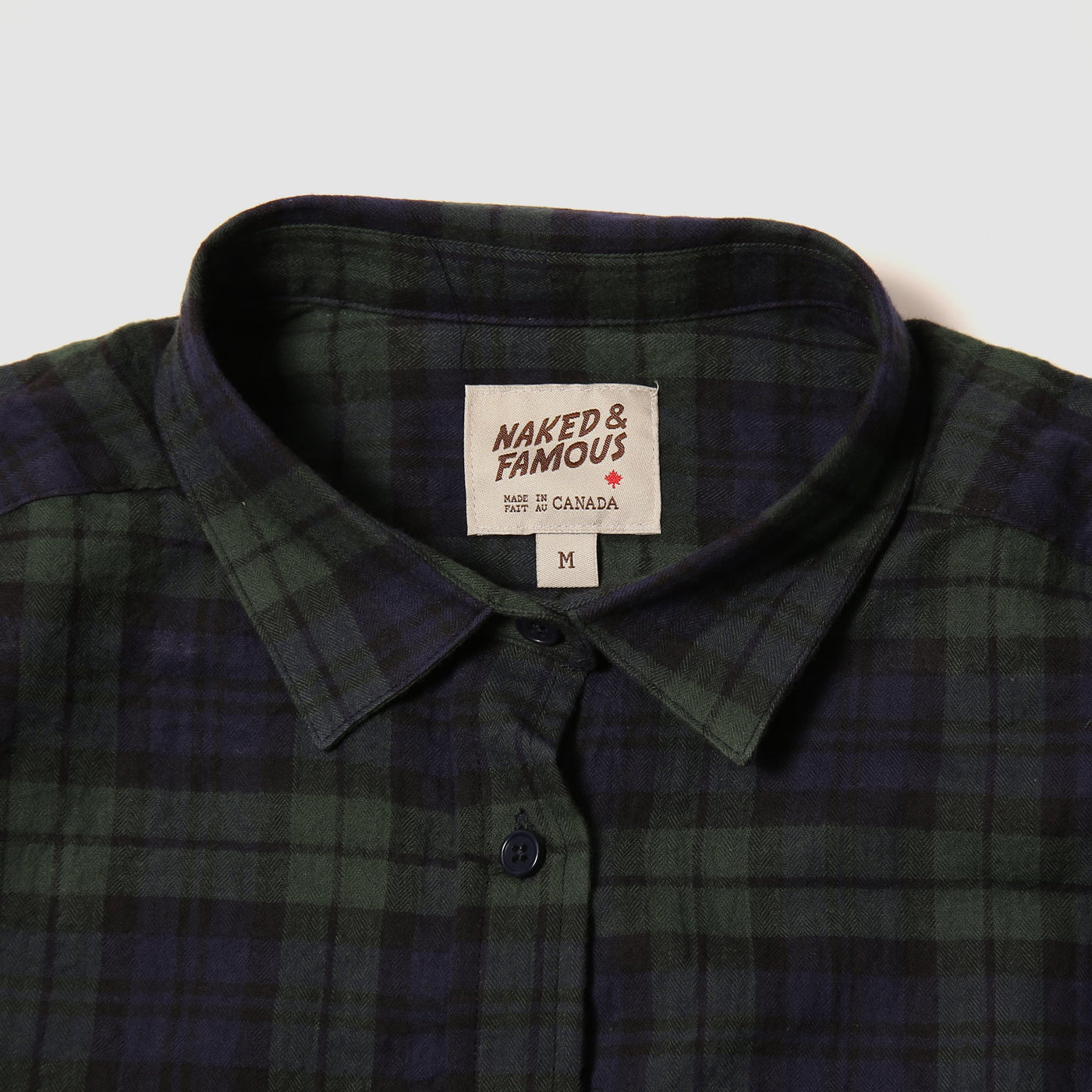 Women's Easy Shirt - Soft Tartan - Navy/Green