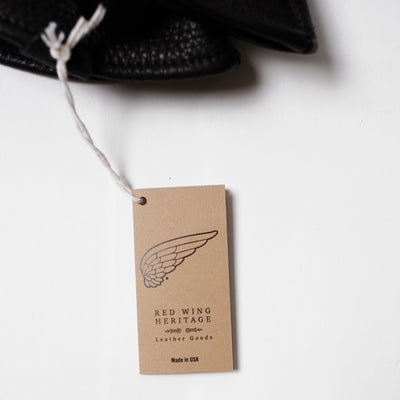 Red Wing - Black Buckskin Leather Glove - Lined