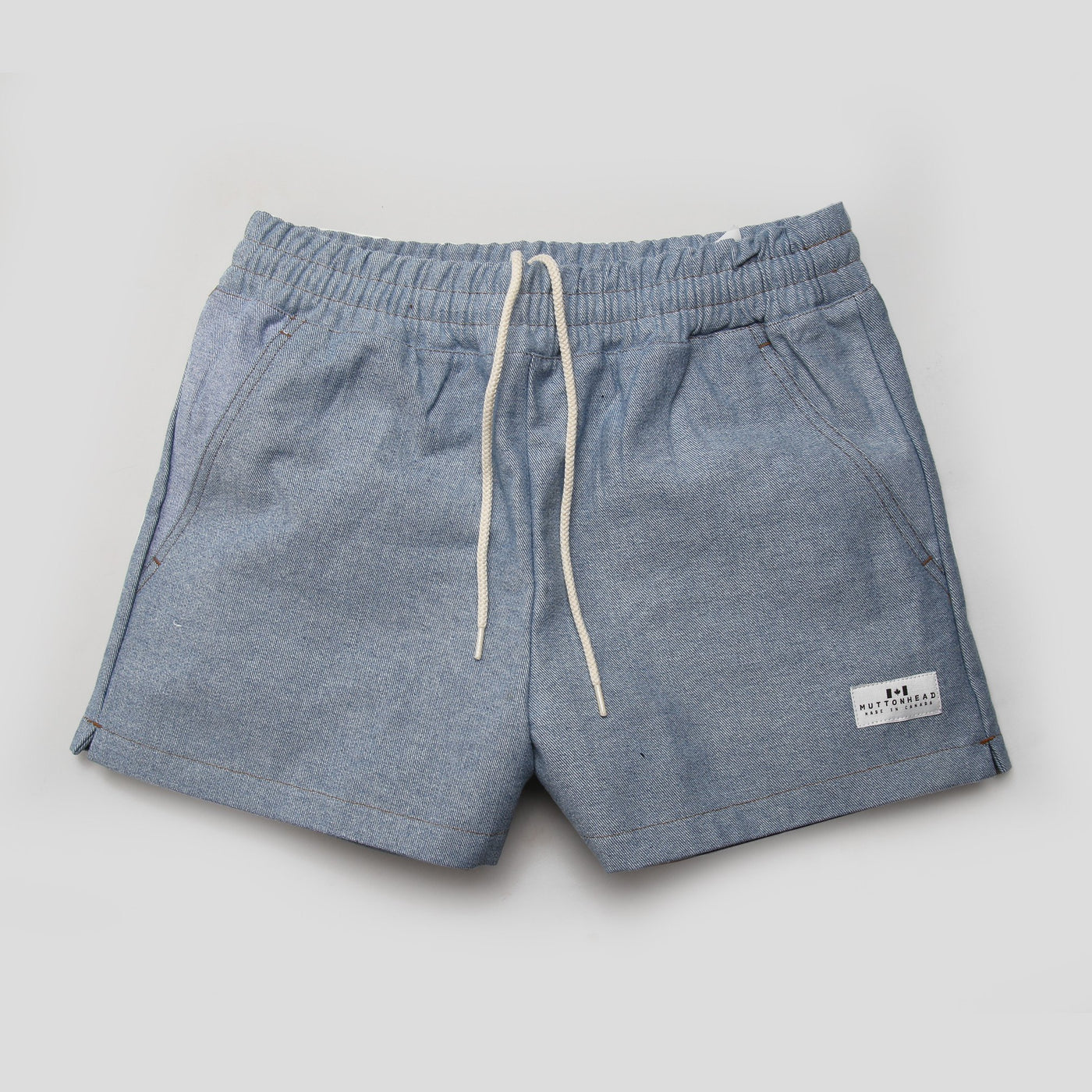 Track Shorts - Denim