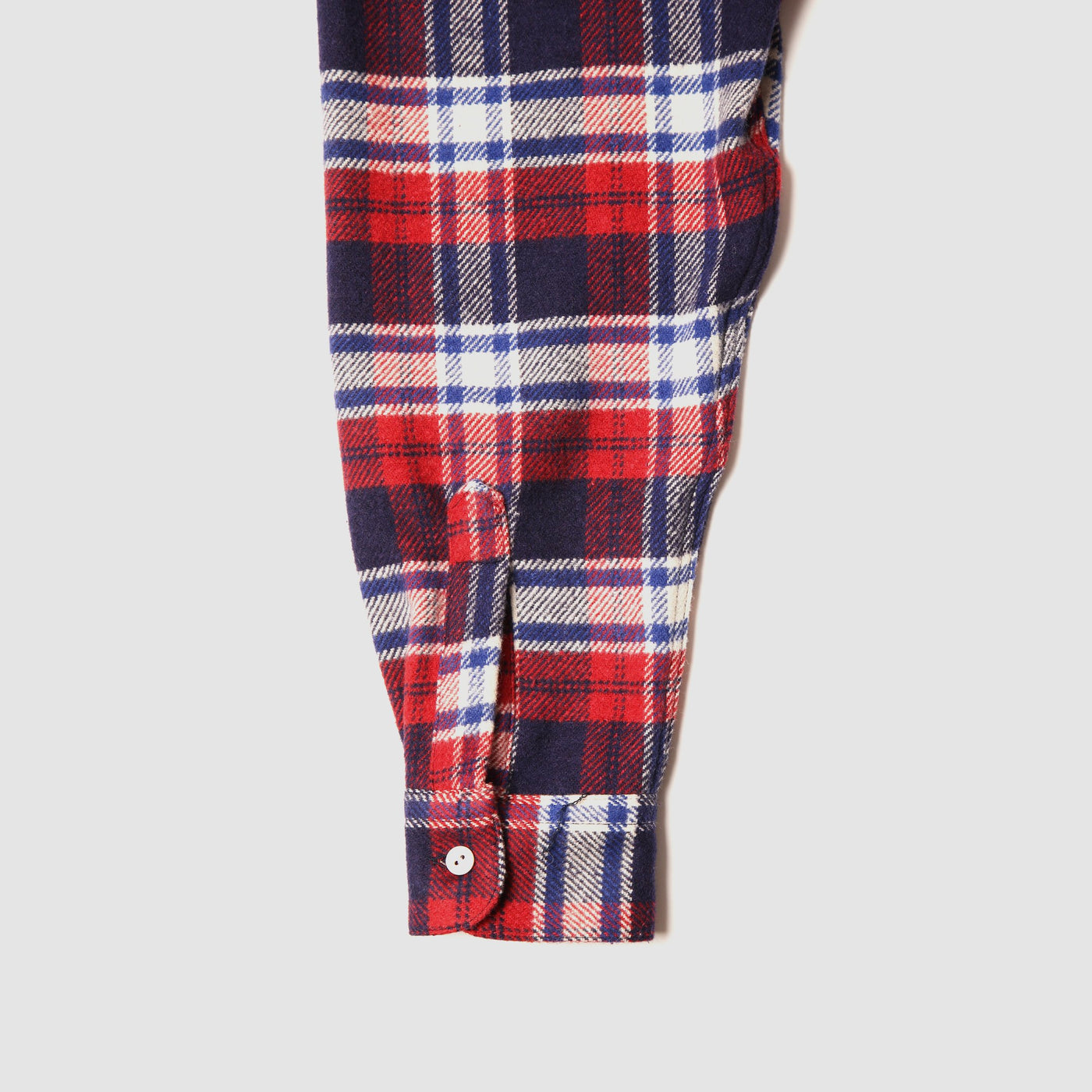 Women's Easy Shirt - Heavy Flannel - Navy/Red/White