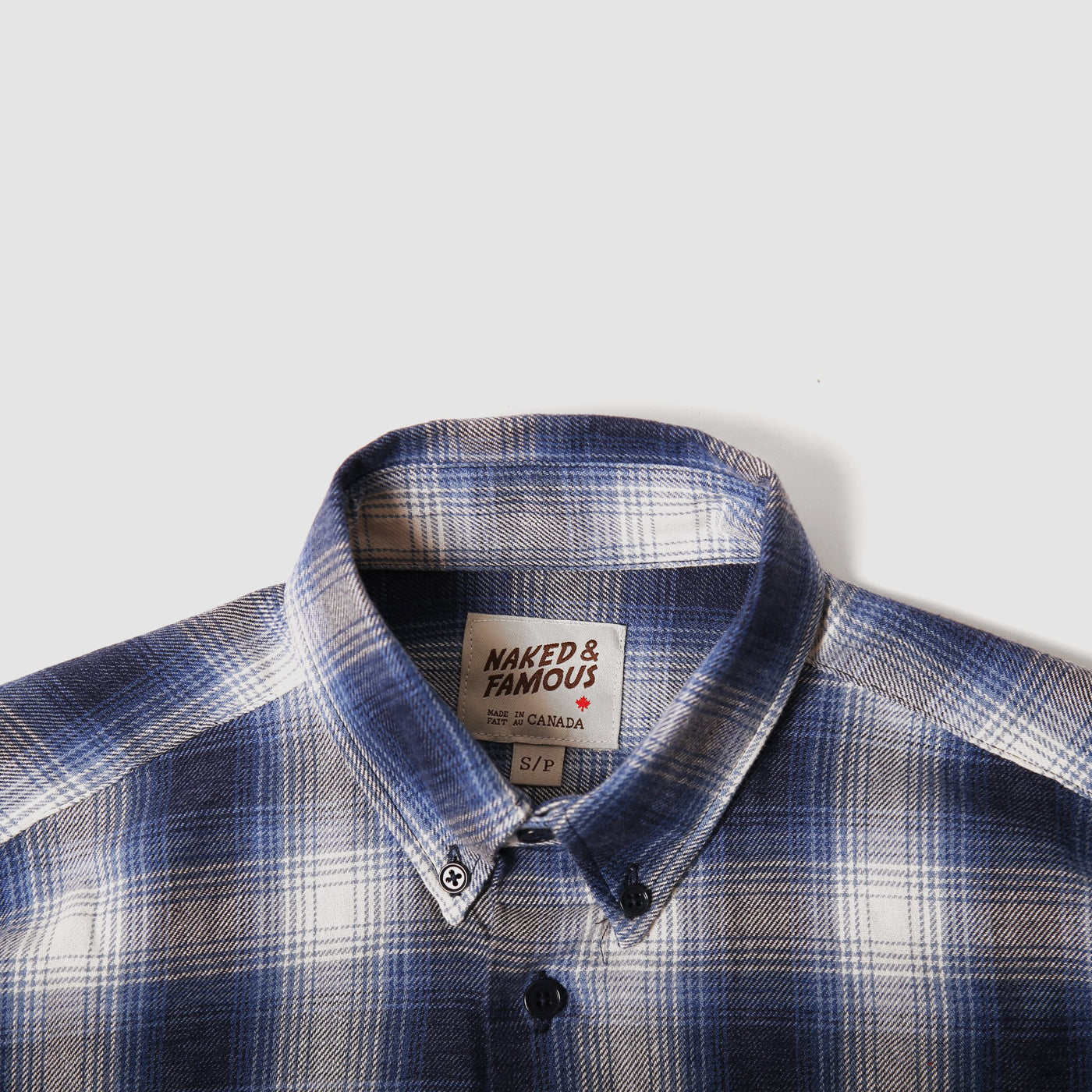 Regular Shirt - Ombre Flannel - Blue